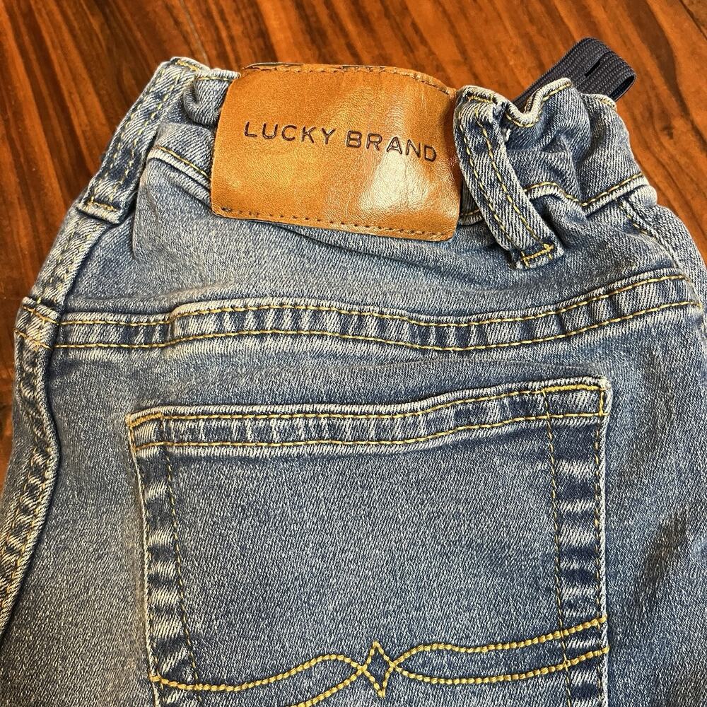 Lucky Brand Authentic Skinny Stretch Youth Adjustable Waistband Jeans Size 12 - Picture 2 of 12